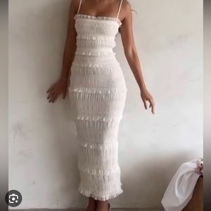 White Commense dress. NWT.